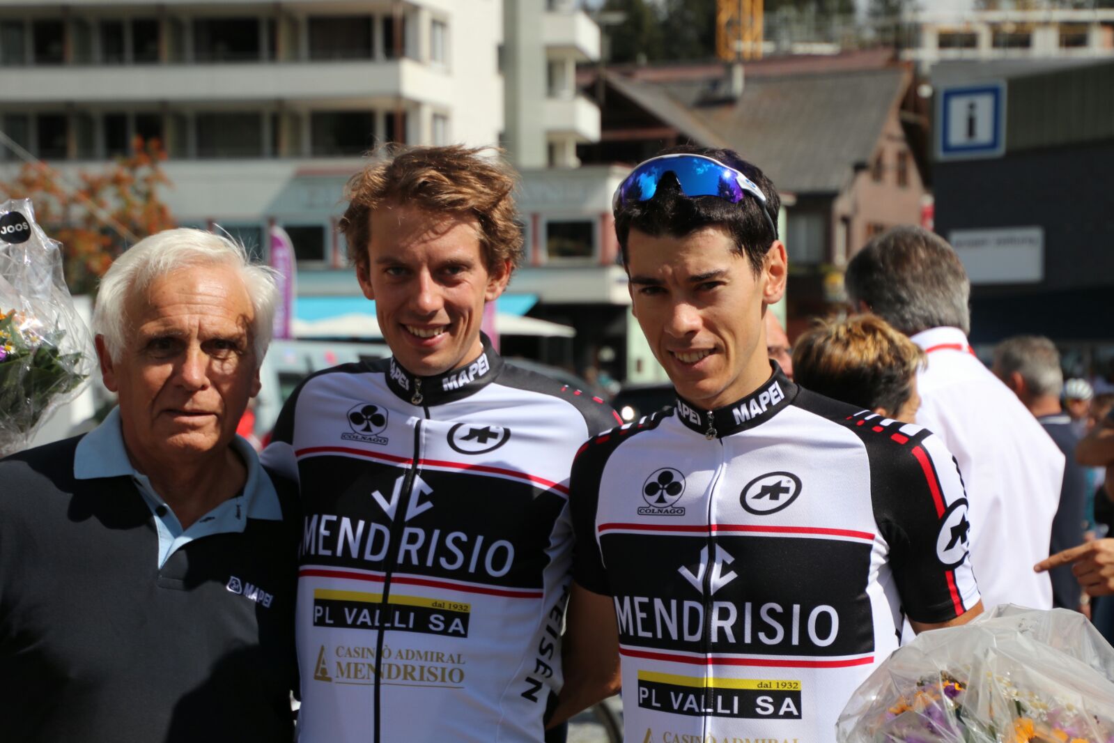Alla Coira-Arosa 2° Cyrille Thièry e 3° Matteo Badilatti