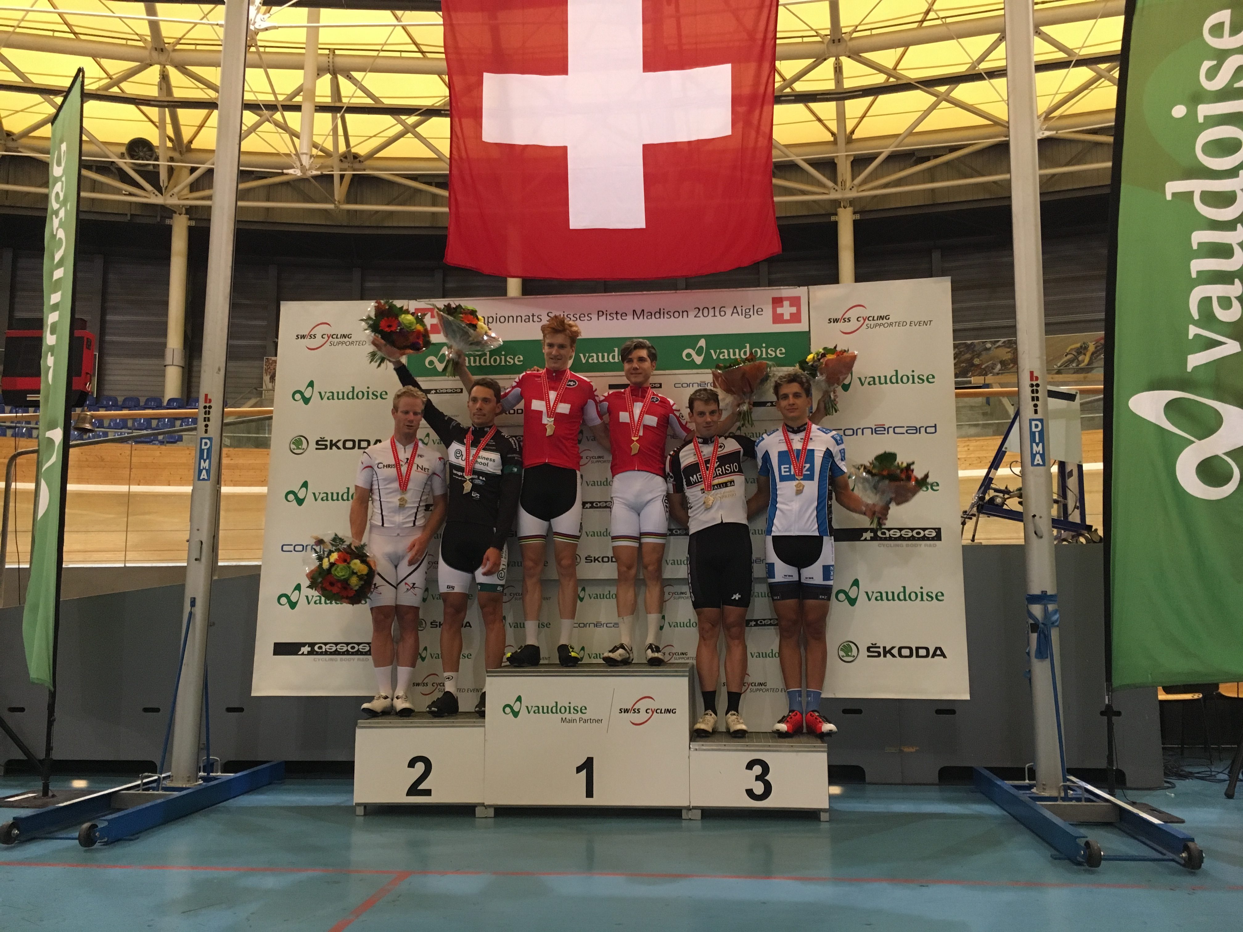 Cyrille Thièry 3° al Campionato Svizzero Madison