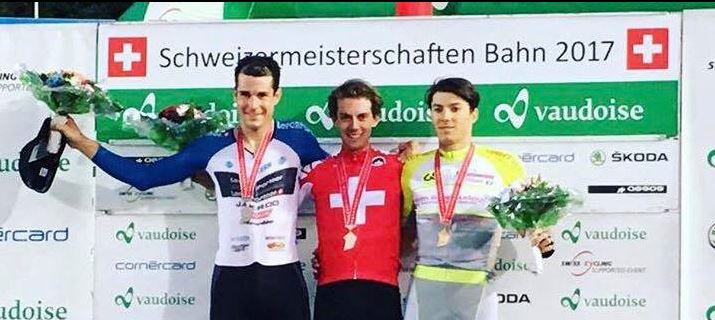 Cyrille Thièry campione Svizzero su pista nella gara inseguimento individuale
