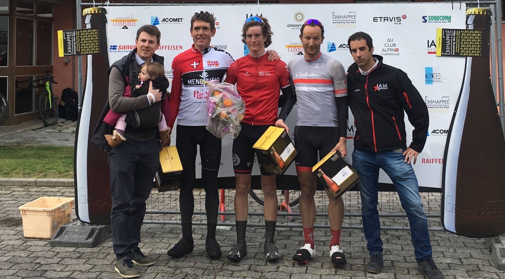 Vento, freddo e pioggia condizionano la gara di Fully