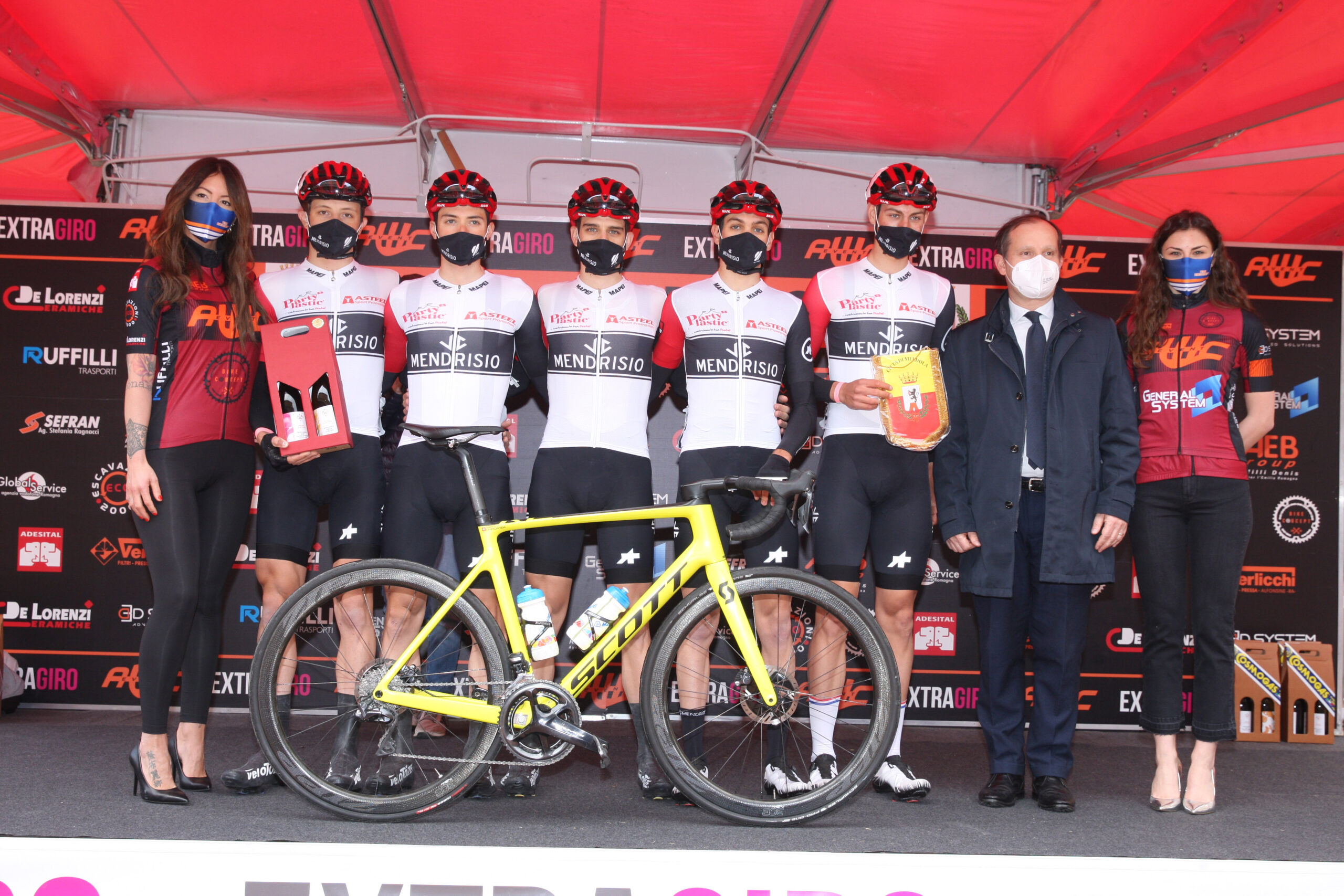 Nuova convincente prestazione degli atleti del VC Mendrisio-Immoprogramm alla gara “Strade Bianche di Romagna