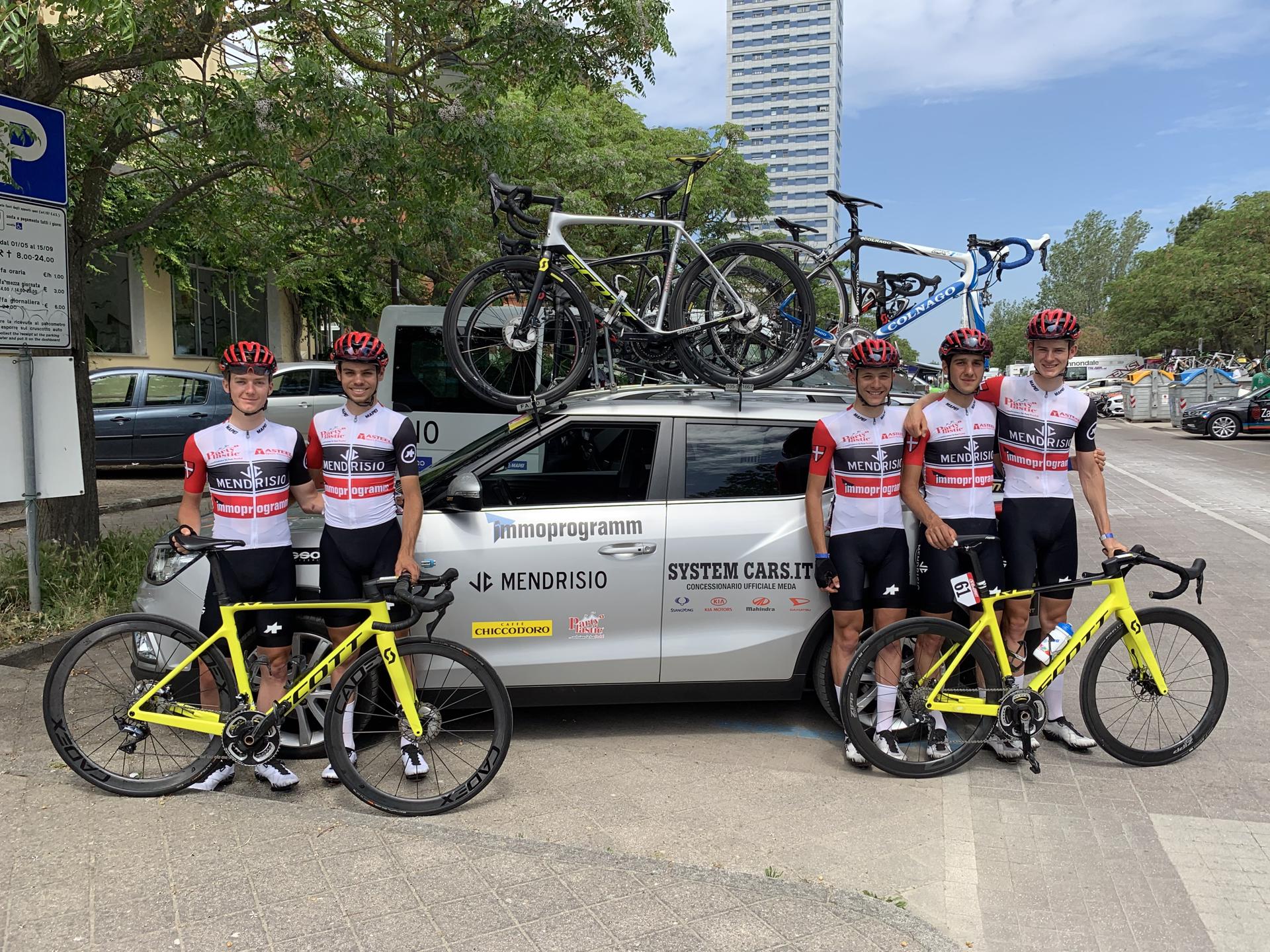Poca fortuna nella tappa a cronometro del Giro under-23.